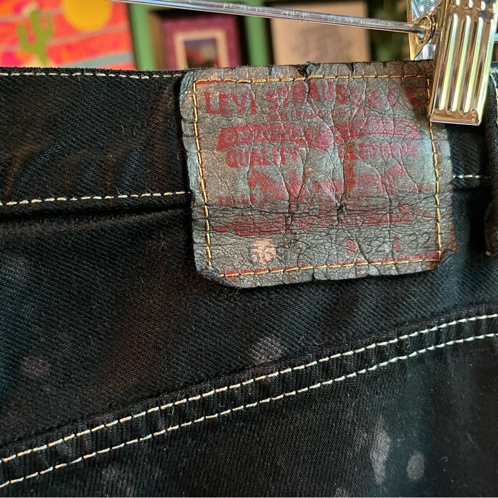Upcycled High Waisted Shorts - Picture 3 of 7